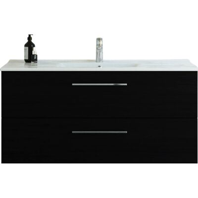 Dansani Mido+ Møbelpakke, 121x45,5 Cm, Sort Dansani Mido+ Møbelpakke, 121x45,5 Cm, Sort