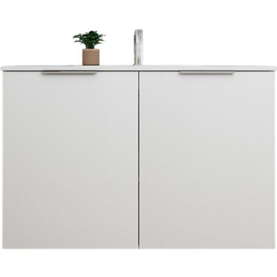 Sanibell Online Møbelpakke, 101x36 Cm, Hvid Højglans Sanibell Online Møbelpakke, 101x36 Cm, Hvid Højglans