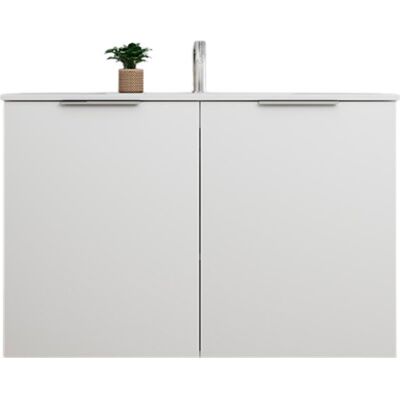 Sanibell Online Møbelpakke, 101x36 Cm, Mat Hvid Sanibell Online Møbelpakke, 101x36 Cm, Mat Hvid
