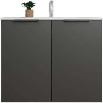 Sanibell Online Møbelpakke, 81x36 Cm, Mat Antracit Sanibell Online Møbelpakke, 81x36 Cm, Mat Antracit
