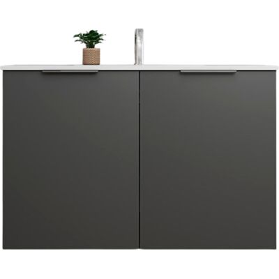 Sanibell Online Møbelpakke, Usamlet, 101x36 Cm, Mat Antracit Sanibell Online Møbelpakke, Usamlet, 101x36 Cm, Mat Antracit