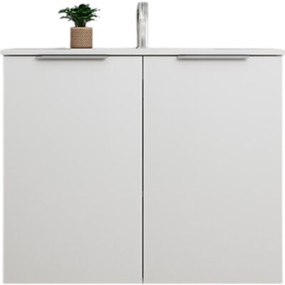 Sanibell Online Møbelpakke, Usamlet, 81x36 Cm, Hvid Højglans Sanibell Online Møbelpakke, Usamlet, 81x36 Cm, Hvid Højglans