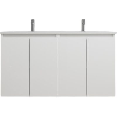 Sanibell Online Møbelpakke, Usamlet, 121x46 Cm, Hvid Højglans Sanibell Online Møbelpakke, Usamlet, 121x46 Cm, Hvid Højglans