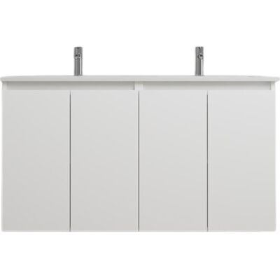 Sanibell Online Møbelpakke, Usamlet, 121x46 Cm, Mat Hvid Sanibell Online Møbelpakke, Usamlet, 121x46 Cm, Mat Hvid