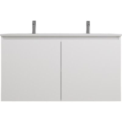 Sanibell Online Møbelpakke, Usamlet, 121x46 Cm, Mat Hvid Sanibell Online Møbelpakke, Usamlet, 121x46 Cm, Mat Hvid