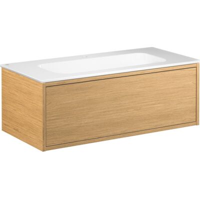 Gustavsberg Ducentic Møbelpakke, 100x47 Cm, Eg Gustavsberg Ducentic Møbelpakke, 100x47 Cm, Eg