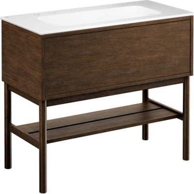Gustavsberg Ducentic Møbelpakke, 99x47 Cm, Brun Eg Gustavsberg Ducentic Møbelpakke, 99x47 Cm, Brun Eg