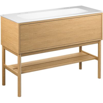 Gustavsberg Ducentic Møbelpakke, 120x47 Cm, Eg Gustavsberg Ducentic Møbelpakke, 120x47 Cm, Eg