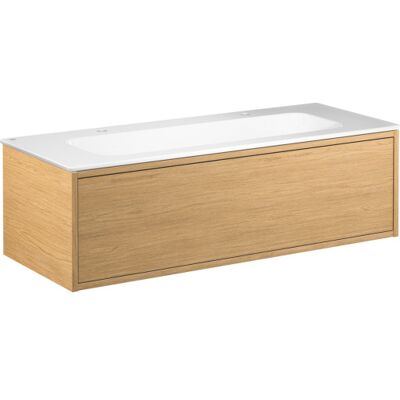 Gustavsberg Ducentic Møbelpakke, 120x47 Cm, Eg Gustavsberg Ducentic Møbelpakke, 120x47 Cm, Eg