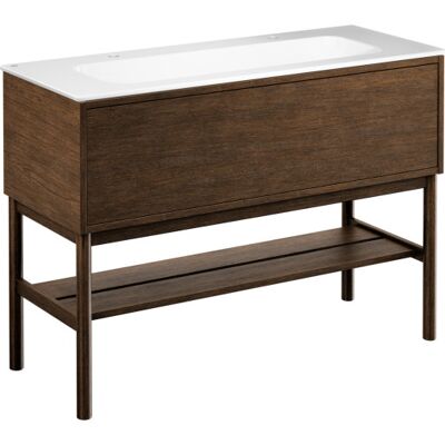 Gustavsberg Ducentic Møbelpakke, 120x47 Cm, Brun Eg Gustavsberg Ducentic Møbelpakke, 120x47 Cm, Brun Eg