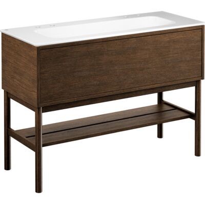 Gustavsberg Ducentic Møbelpakke, 120x47 Cm, Brun Eg Gustavsberg Ducentic Møbelpakke, 120x47 Cm, Brun Eg
