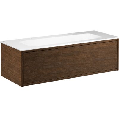 Gustavsberg Ducentic Møbelpakke, 120x47 Cm, Brun Eg Gustavsberg Ducentic Møbelpakke, 120x47 Cm, Brun Eg