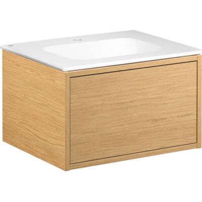 Gustavsberg Ducentic Møbelpakke, 60x47 Cm, Eg Gustavsberg Ducentic Møbelpakke, 60x47 Cm, Eg