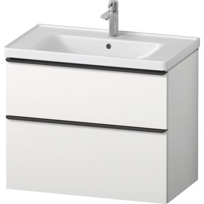 Duravit D-Neo Møbelpakke, 80x48 Cm, Mat Hvid Duravit D-Neo Møbelpakke, 80x48 Cm, Mat Hvid
