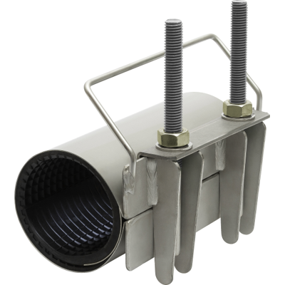 Avk Bandagemuffe Enkeltbånds Fs10 Aisi 316, Epdm 47-53/200mm Avk Bandagemuffe Enkeltbånds Fs10 Aisi 316, Epdm 47-53/200mm