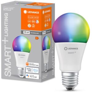 Ledvance Smart+ Wifi E27 Standardpære, Farveskift + Justerbar Hvid, 9w, 1-Pak