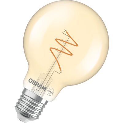 Osram Vintage 1906 Globe - Dæmpbar LED-pære, Varmhvid, Kugleformet Osram Vintage 1906 Globe - Dæmpbar LED-pære, Varmhvid, Kugleformet