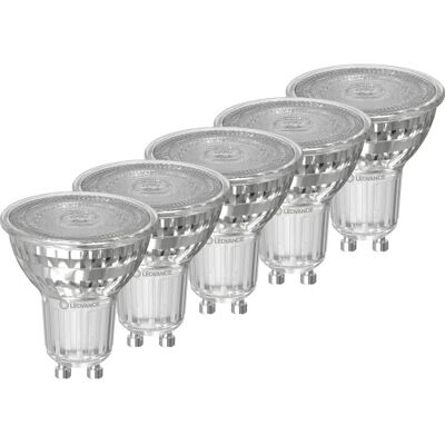Ledvance Classic Gu10 Spotpære, 5 Stk, 4000k, 3,7w Ledvance Classic Gu10 Spotpære, 5 Stk, 4000k, 3,7w