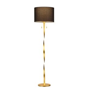 Trio Lighting Nandor Gulvlampe, Guld