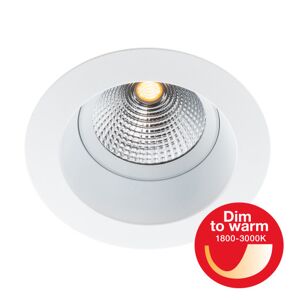 The Light Group Downlight Slc One Soft Led 8w Dtw 1800-3000k Ip44 Hvid