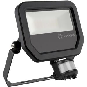 Ledvance Floodlight Led Projektør 20w/840 Med Sensor, Sort