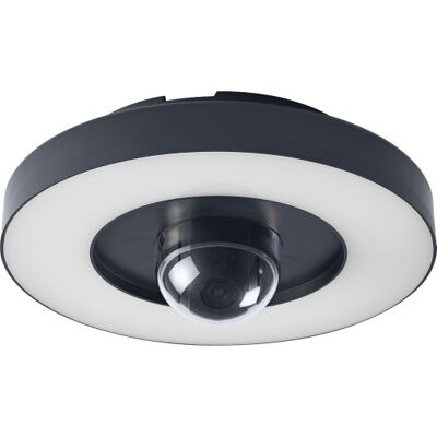 Osram Smart+ Wifi Circle Udendørs Væglampe Med Kamera Osram Smart+ Wifi Circle Udendørs Væglampe Med Kamera