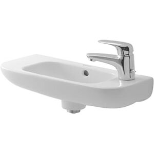 Duravit D-Code Håndvask, 50x22 Cm, Højre, Hvid