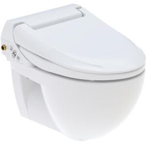 Geberit Aquaclean 4000 Douchetoilet, Uden Skyllekant, Rengøringsvenlig, Hvid