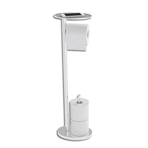 Hefe Ovo Caddy Toiletrulleholder, Krom