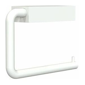 Frost Quadra Toiletrulleholder, Hvid