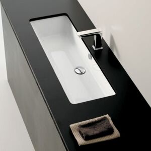 Lavabo Gea 90 Håndvask, 90x33 Cm, Hvid