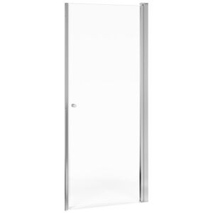 Gustavsberg Square Brusedør, Niche, 99,6 Cm, Klart Glas, Krom Profil