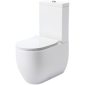 Lavabo Flo Toilet, Mat Hvid