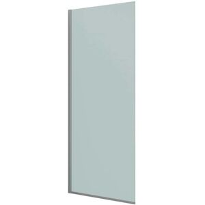 Dansani Match Brusevæg, 97 Cm, Frostet Glas, Satin Profil