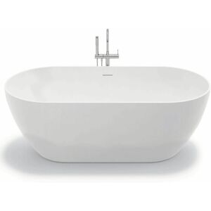 Lavabo Milano Badekar, 170x80 Cm, Mat Hvid