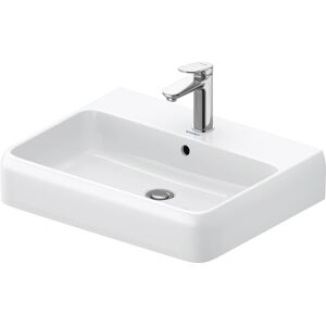 Duravit Qatego Håndvask Med Overløb, 1 Hanehul, 600 Mm X 470 Mm