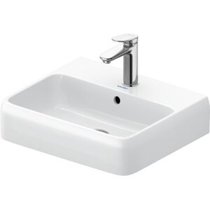 Duravit Qatego Håndvask Med Overløb, 1 Hanehul, 500 Mm X 420 Mm