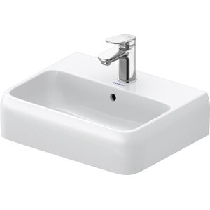 Duravit Qatego Håndvask Med Overløb, 1 Hanehul, 450 Mm X 350 Mm