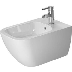 Duravit Happy D.2 Vægbidet - Hvid, 1 hul, WonderGliss, 540mm Duravit Happy D.2 Vægbidet - Hvid, 1 hul, WonderGliss, 540mm