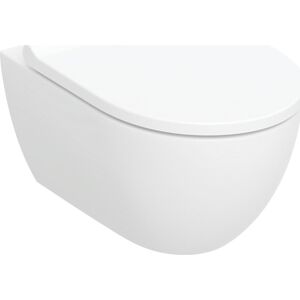 Geberit Acanto Væghængt Toilet, Uden Skyllekant, Rengøringsvenlig, Hvid Geberit Acanto Væghængt Toilet, Uden Skyllekant, Rengøringsvenlig, Hvid