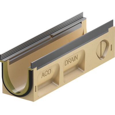 Aco Drain Multiline Seal In V100s Afløbsrende, 50 Cm, Polymerbeton Aco Drain Multiline Seal In V100s Afløbsrende, 50 Cm, Polymerbeton