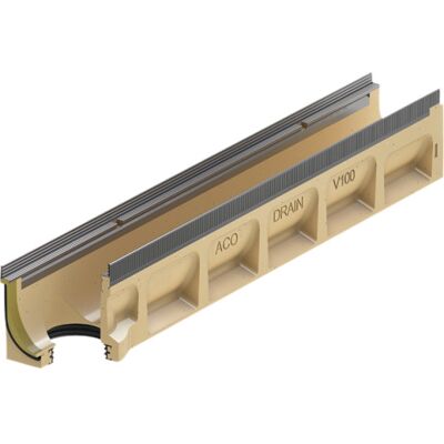 Aco Drain Multiline Seal In V100s Afløbsrende, 100 Cm, Polymerbeton Aco Drain Multiline Seal In V100s Afløbsrende, 100 Cm, Polymerbeton