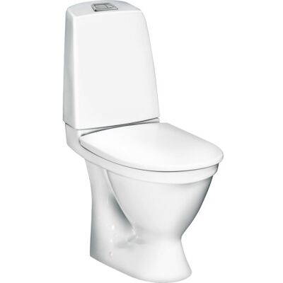 Gustavsberg Nautic 1510l Toilet, Uden Skyllekant, Hvid Gustavsberg Nautic 1510l Toilet, Uden Skyllekant, Hvid