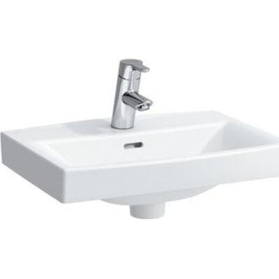 Laufen Pro-N Håndvask 56x42cm - Keramik, Midten hanehul Laufen Pro-N Håndvask 56x42cm - Keramik, Midten hanehul