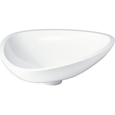 Hansgrohe AXOR Massaud Håndvask - Mineralguss, Hvid, 570x450mm Hansgrohe AXOR Massaud Håndvask - Mineralguss, Hvid, 570x450mm