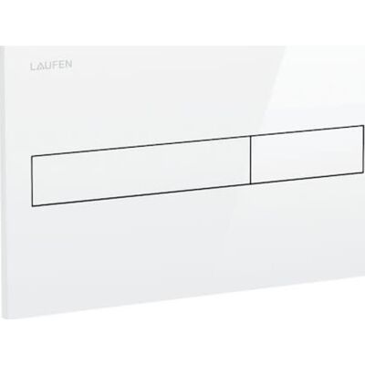 Laufen Betjeningsplade, Hvid Laufen Betjeningsplade, Hvid