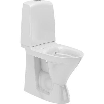 Ifö Spira Toilet, Uden Skyllekant, Rengøringsvenlig, Hvid Ifö Spira Toilet, Uden Skyllekant, Rengøringsvenlig, Hvid