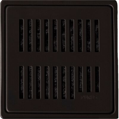 PURUS - RIB - Sort - 150x150 - Afløbsgrill PURUS - RIB - Sort - 150x150 - Afløbsgrill