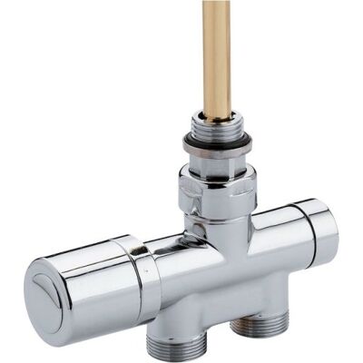 Pax Radiatorventil, Ligeløbende, Krom Pax Radiatorventil, Ligeløbende, Krom