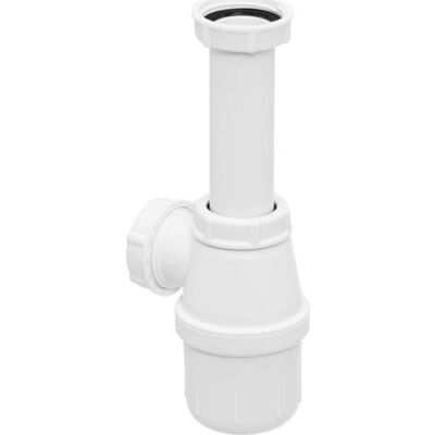 Purus Afløbsfælde - 1 1/4" Hvid PP - Justerbar 125-180mm Purus Afløbsfælde - 1 1/4" Hvid PP - Justerbar 125-180mm